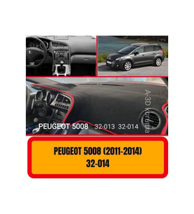 Peugeot 5008 - 3008 2011-2014 Ön Örtüsü Göğüs Panel Torpido Koruma Koruyucu Kılıfı Halısı Yedek