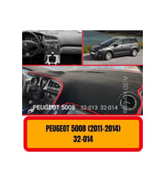 Peugeot 5008 - 3008 2011-2014 Ön Örtüsü Göğüs Panel Torpido Koruma Koruyucu Kılıfı Halısı Yedek