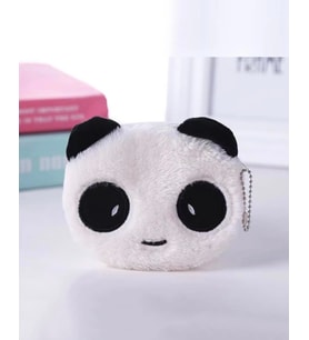 Peluş Panda Bozuk Para Cüzdanı