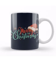 Yılbaşı Yeni Yıl Konseptli Merry Christmas 05 Kupa Bardak Porselen