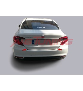 Fiat Egea Sedan Krom Bagaj Alt Çıta Formlu Paslanmaz Çelik