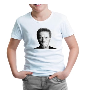 House - Don't! Beyaz Çocuk Tshirt