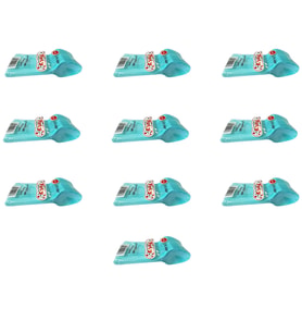 Plastik Turkuaz Renk Kaşık - Parti Davet Piknik Çorba Yemek Kaşığı - 18 Cm. - 25 Adetlik 10 Paket