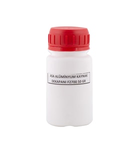 ALÜMİNYUM KAYNAK DEKAPANI KÜÇÜK KUTU (50 GR) (Beyaz)