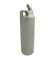 304 L Çelik Gri 500 ml Pipetli Matara Suluk cin414gr