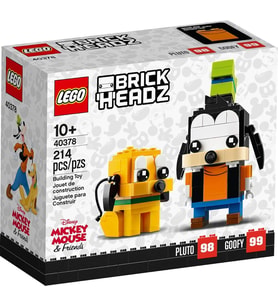 LEGO 40378 BrickHeadz Goofy and Pluto