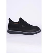 PIERRE CARDIN 61896 PC KLASIK SIYAH NBK  AYAKKABI (Siyah)
