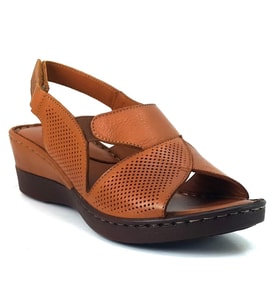 Venüs 21981113 24YS Kadın Günlük Sandalet Taba