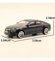 CCA Audi A7 Sportback Siyah 1/64 Model Araba