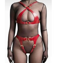 Özel Bölgesi Açık Harness Set