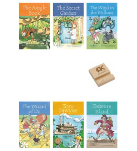 İş Çocuk İngilizce The Jungle The Secret Garden The Wind The Wizard Tom Sawyer Treasure 6lı Set