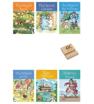 İş Çocuk İngilizce The Jungle The Secret Garden The Wind The Wizard Tom Sawyer Treasure 6lı Set