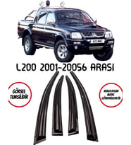 Balp Mitsubishi L200 Cam Rüzgarlığı 4lü 2001-2006 Arası
