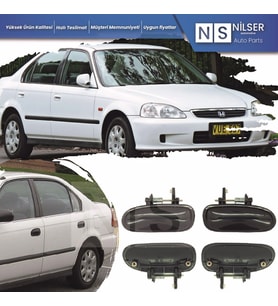 Honda Civic Dış Kapı Açma Kolu Ön-ARKA 4 Kapı Set 1996-2000