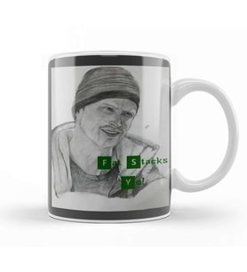Jesse Pinkman Fat Stacks Yo Kupa Bardak Porselen