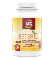 Ncs Ester C Vitamini Kara Mürver 180 Tablet (Renksiz)