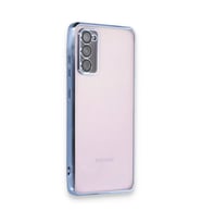 Samsung Galaxy S20 Fe Kılıf Razer Lensli Silikon - Açık Mavi