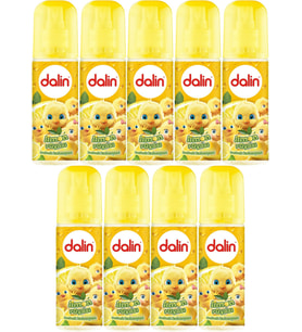 Dalin Bebek Kolonyası 150ML Limon Çiçeği (Limon-Bergomat-Papatya) (9 Lu Set)