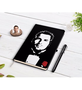 BK Gift Kişiye Özel Godfather Baba Tasarımlı Siyah Defter ve Kalem Hediye Seti-14