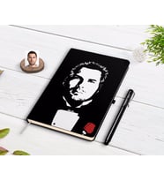 BK Gift Kişiye Özel Godfather Baba Tasarımlı Siyah Defter ve Kalem Hediye Seti-14