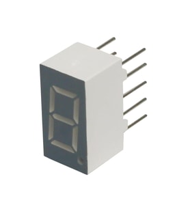 9mm 7 Segment Ortak Katot Display - Kırmızı