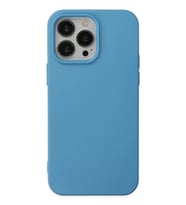 Durukar® iPhone 14 Pro Kılıf Nano içi Kadife Silikon - Mavi