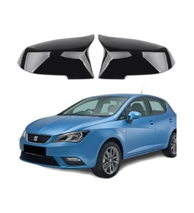 Seat Ibiza 6j 2008-2017 Parlak Siyah Batman Ayna Kapağı