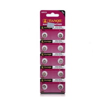 TIANQIU AG2 LR726/396 Alkalin 10'lu Düğme Pil (Karışık)