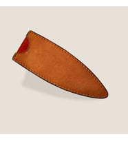 37g Deejo Leather Sheath, Natural Çakı Kılıfı (Kahverengi)