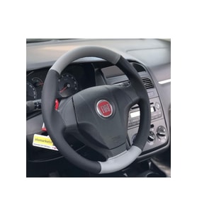 Fiat Linea Çift Renk Deri Direksiyon Kılıfı