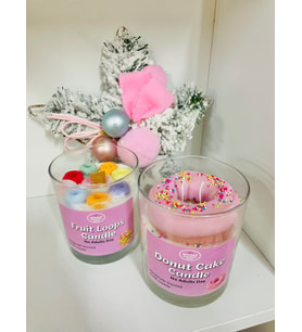 DONUT CAKE CANDLE