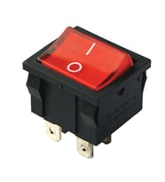 Ayt Orta Boy Işıklı Anahtar On Off 4 Pin Aç Kapa Düğme Buton IC-126
