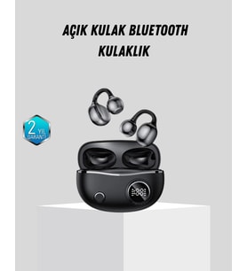 Açık Kulak Bluetooth Kulaklık 5.4 APTX Destekli Ergonomik Tasarım
