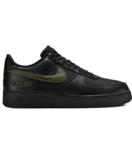 Nike Air Force 1 AF1 Low Goretex 'Black Cargo Khaki' Leather Unisex Black Sneaker Su Geçirmez Hakiki Deri Günlük Spor Ayakkabı Siyah