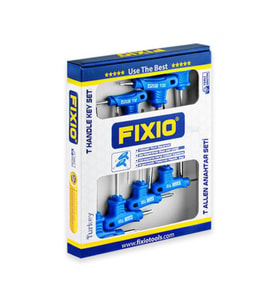Fixio FR7106 6 Parça Torx T Allen Takımı/Seti