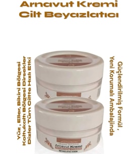 Whitening Cream Arnavut 100 ml x 2 Adet
