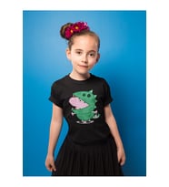 Peppa Pig Baskılı Unisex Çizgi Film Çocuk Tişört (1-12 Yaş)