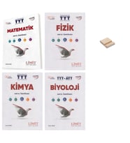 Limit TYT Matematik Fizik Kimya ve Biyoloji 4lü Set + Telefon Standı
