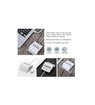 FLY 4'LÜ USB ÇOKLAYICI HUB ŞARJ STANDI,PC-MAC UYUMLU 1X TYPE-C ÇIKIŞLI