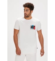 Bad Bear GRIZZLE T-SHIRT OFF-WHITE Erkek Tişört Beyaz S-XXL
