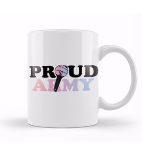 Proud Army Bts Kupa Bardak Porselen