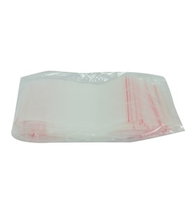 LokmanAVM Kilitli Naylon Torba Poşet 10X12 Cm Şeffaf 100 Adet 1 Paket