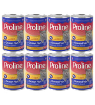 Proline Okyanus Balıklı Yetişkin Kedi Konservesi 395 Gr*8 Adet (Kahverengi)