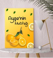 BK Gift Kişiye Özel Mutfak Konseptli Kanvas Tablo 30x50cm-7