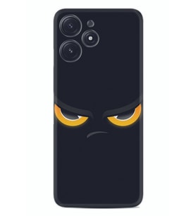 Xiaomi Poco M6 Pro 5G Kılıf Silikon Desen Özel Seri Black Eyes 1644