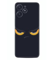 Xiaomi Poco M6 Pro 5G Kılıf Silikon Desen Özel Seri Black Eyes 1644
