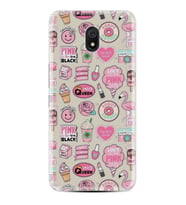 Xiaomi Redmi 8A 8 Pro 9C 9T 10C 11T Pro Kılıf Desenli Silikon Donut Flamingo 1415