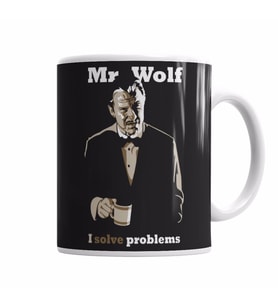 Mr Wolf I Solve Problems Kupa Bardak Porselen