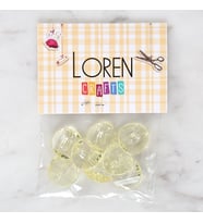 Crafts 8'Li Sarı Düğme - 3067