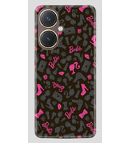 Vivo Y27 Kılıf Desenli Silikon Barbie and Shoes 1413